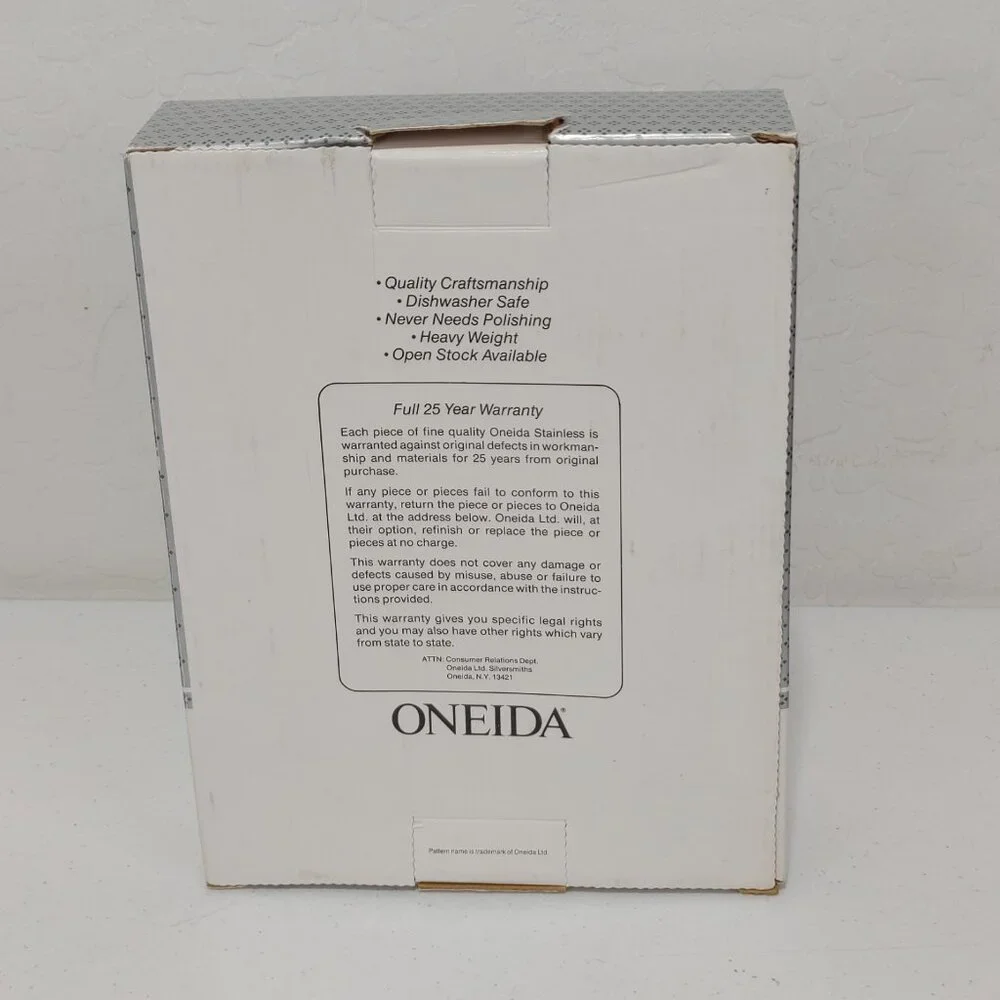 Oneida English Garden Stainless 20 Piece Flatware Set Service For 4 (Vintage...